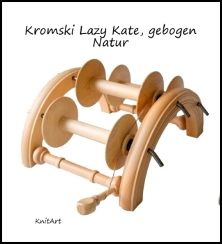 Kromski Lazy Kate gebogen, Natur